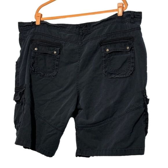 Reactive Big Tall Navy Cargo Shorts Size 50 - Picture 4 of 11